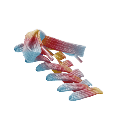Cotton Candy Stretchy Laces