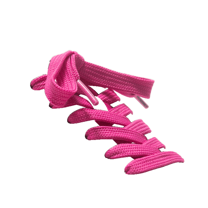 Perfectly Pink Stretchy Laces