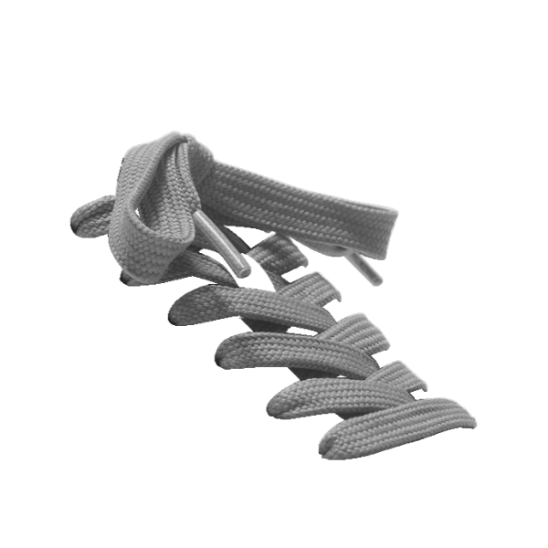 Seize the Day Gray Stretchy Laces