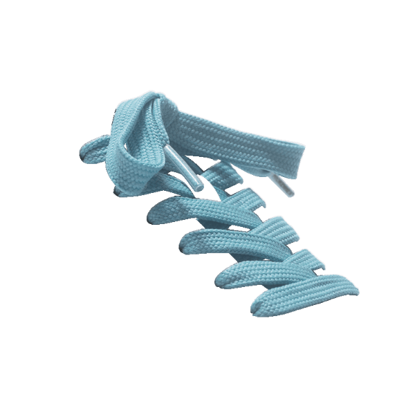 Totally You Blue Stretchy Laces