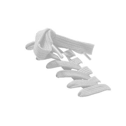 Just Right White Stretchy Laces